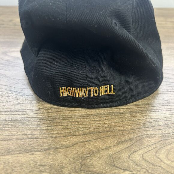 AC/DC Fitted HTH Cap Highway To Hell Hat Flames Fire Concept One Y2K - Picture 5 of 10